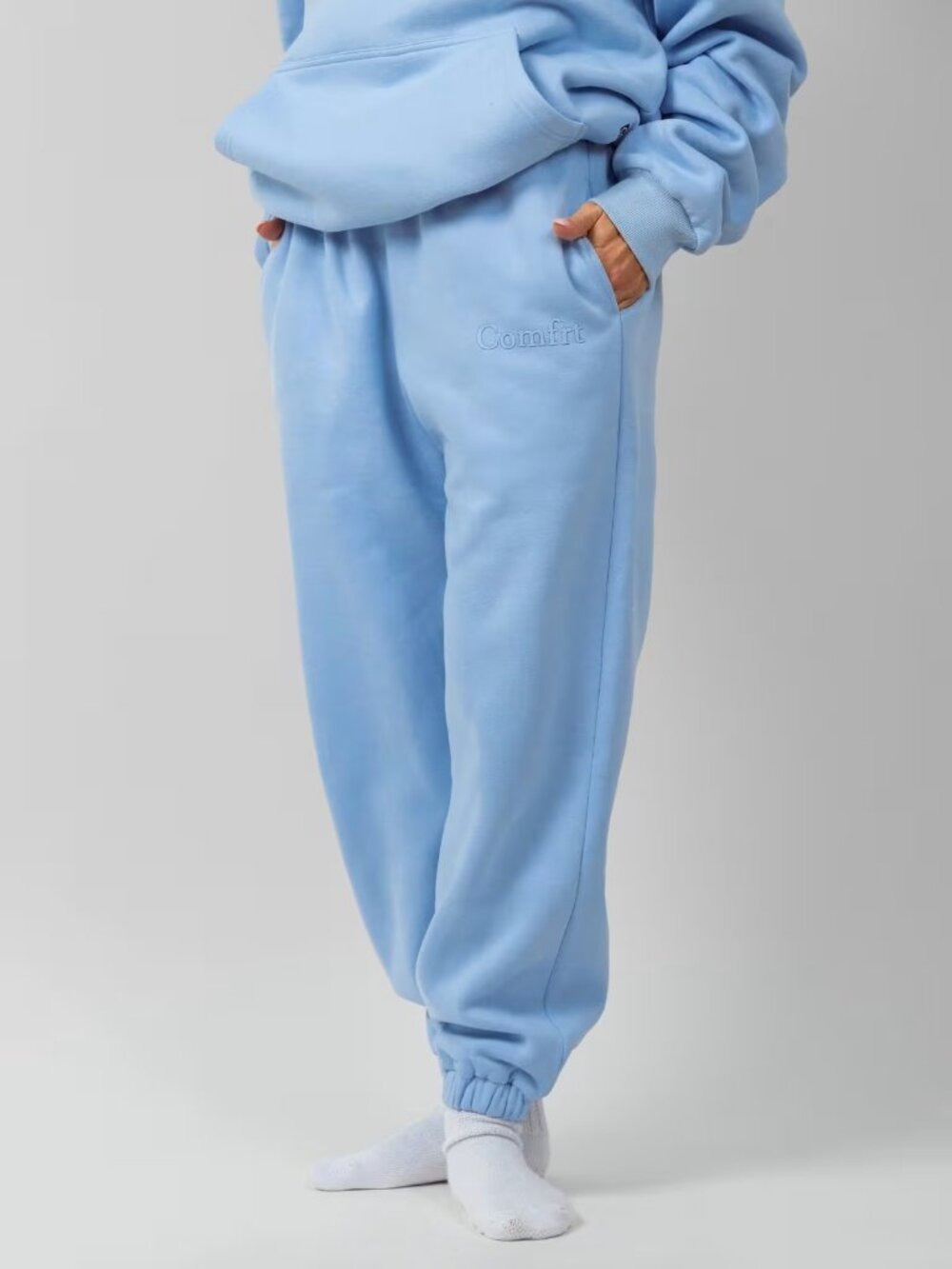 Comfrt Minimalist Sweatpants Size Medium Blue (Astro)